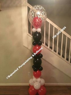 Balloon tower