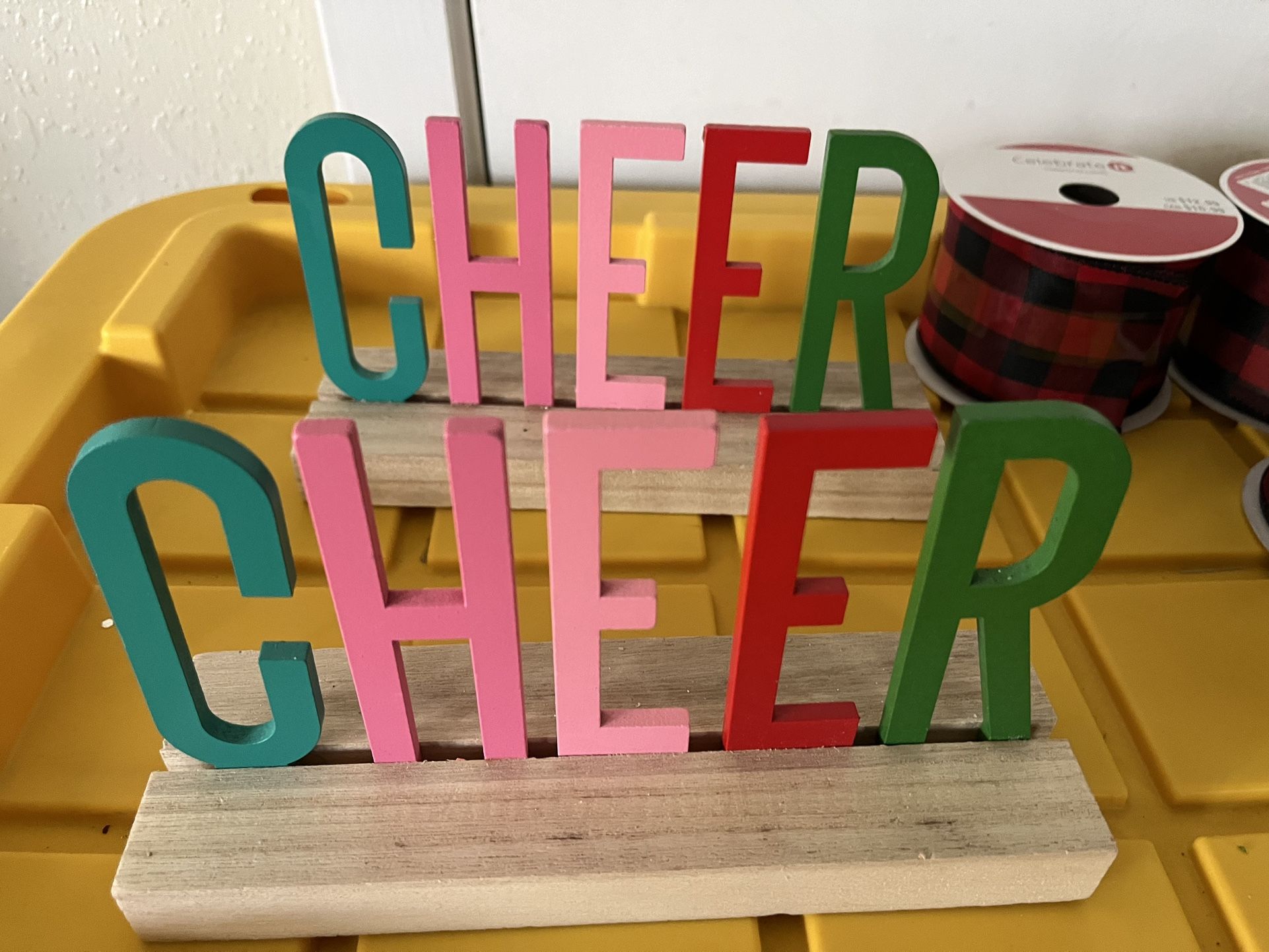 Christmas Decorations And Ribbon 