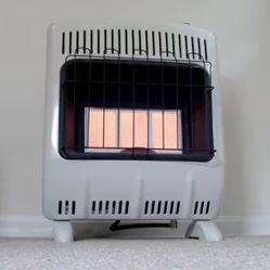 20,000 BTU Vent Free Radiant Natural Gas or Propane Dual Fuel Space Heater