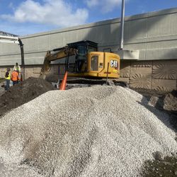 Bobcat Excavadora Volteó