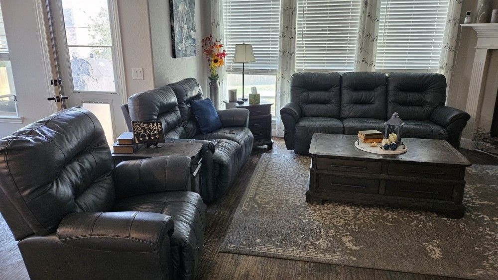 3 Piece Reclining Sofa Set