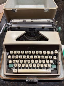 Vintage Olympia Typewriter