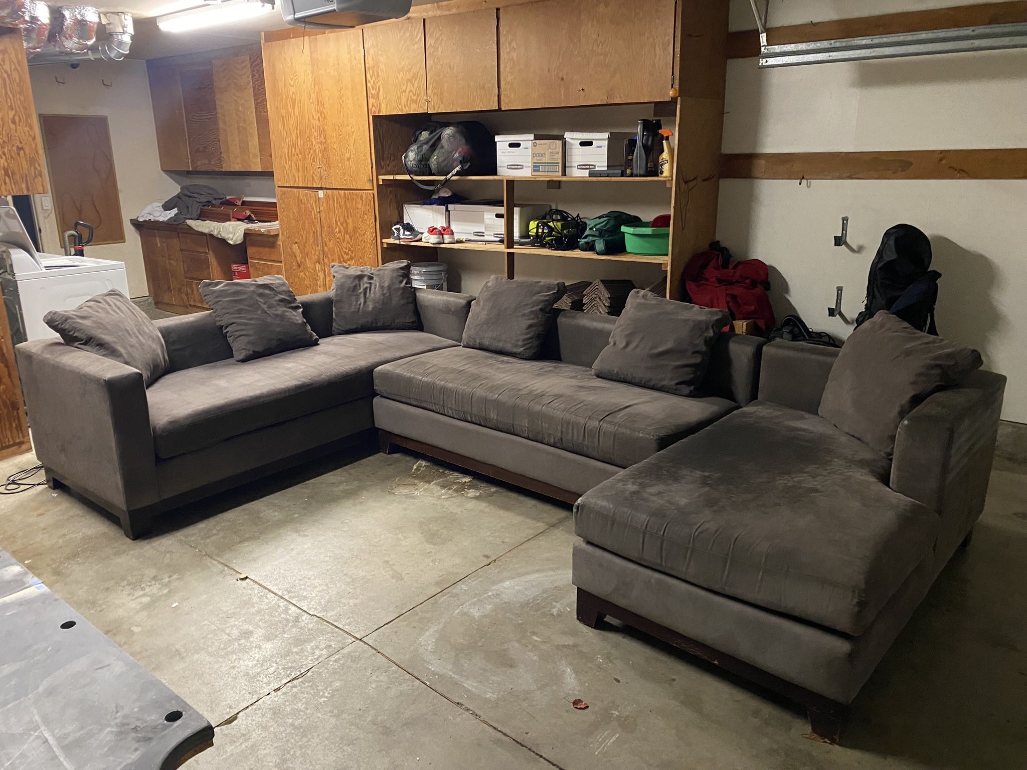 Crate And Barrel Sectional Sofa Couch