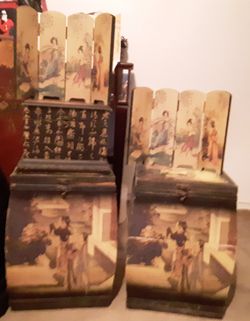 Oriental art collective pieces