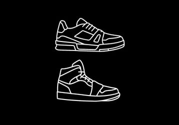 Vintage Basketball Shoes