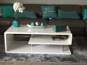 White Coffee Table