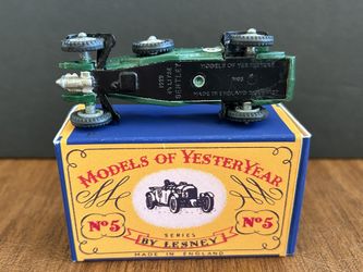 Vintage Matchbox Models Of Yesteryear No. 5 - 1929 4.5 Litre