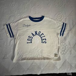 Mitchell&Ness Wmns Dodger Boxy Tee