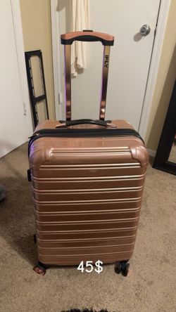 Rose Gold luggage 