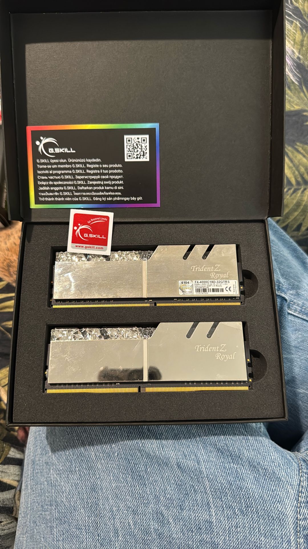 G.Skill Triden Z Royal DDR4 32GB RAM