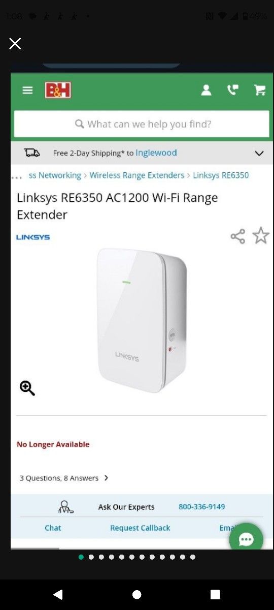 LINKSYS WIFI RANGE EXTENDER