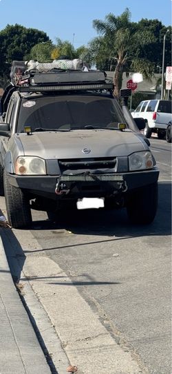 04 Nissan frontier front off road bumper with light bar