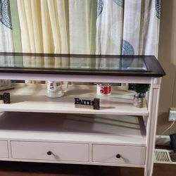 Console Table With 3 Drawers