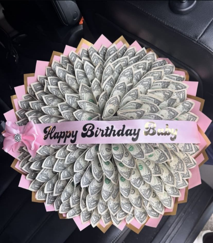 Money Flower Bouquets 