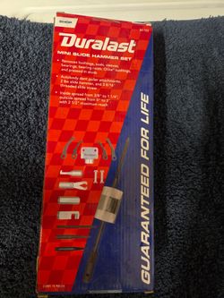 BRAND NEW NEVER USED Duralast Mini Slide Hammer Set 15-Piece