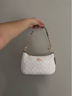 White coach Terri bag