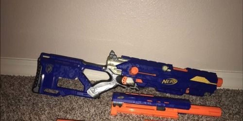 Nerf - N-Strike Elite - Longstrike - CS-6 Dart Gun - Sniper Rifle