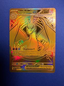 Mega Charizard Y EX 294/217 Gold NM Fresh Pull