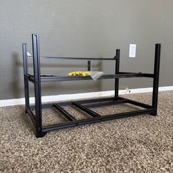GPU Mining AI GPU Mount Rig Frame w/Fan hold down clips