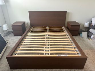 Queen size bed frame
