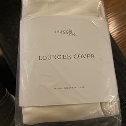 Snuggle Me Infant lounger Cover -off White