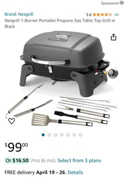Nexgrill Single Burner Propane Grill