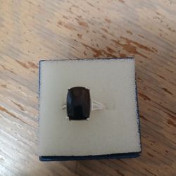 Australian Vivianite Sterling Silver Ring 