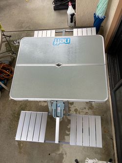 Camping folding Chair & parasol aluminum