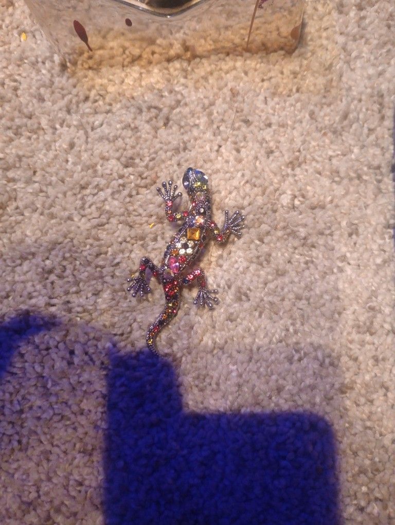 Lizard Brooche