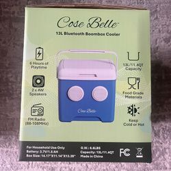 🎶 Case Belle 13L Bluetooth Boombox Cooler - Brand New