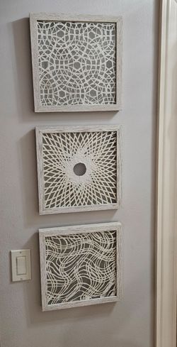 Set of 3 Framed  Wall Art