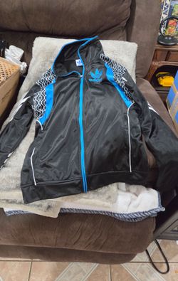 Mens Adidas black jacket