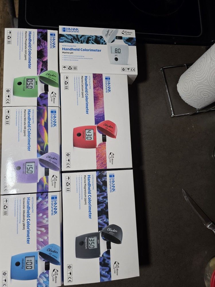 Hanna Instruments For Testing Salt Water And Reef Tanks