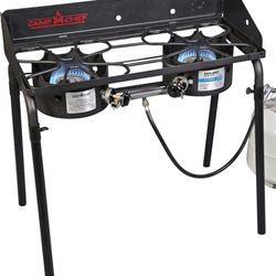 Camp Chef Explorer + BBQ Box + Griddle + Carry Bag