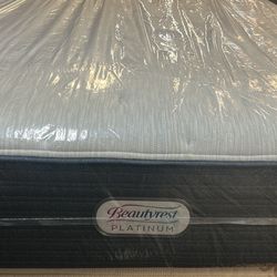 Cal King Beautyrest Platinum Mattress Luxury Firm