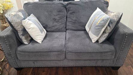 Living Room Furniture Set – Sofa, Loveseat, Recliner & Tables