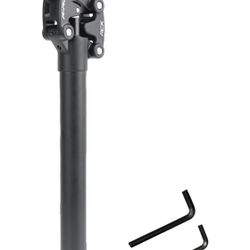 JFOYH Suspension Seatpost 27.2mm 30.9mm 31.6mm Shock Absorbing Bike seat Post for MTB/Cruiser Bike/Gravel Bike/ebike, 350mm Length, 50mm Travel