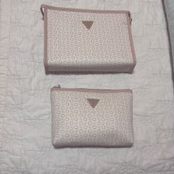 Dusty Pink Guess Bag Set