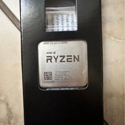 AMD Ryzen 3 3200g with integrated graphics