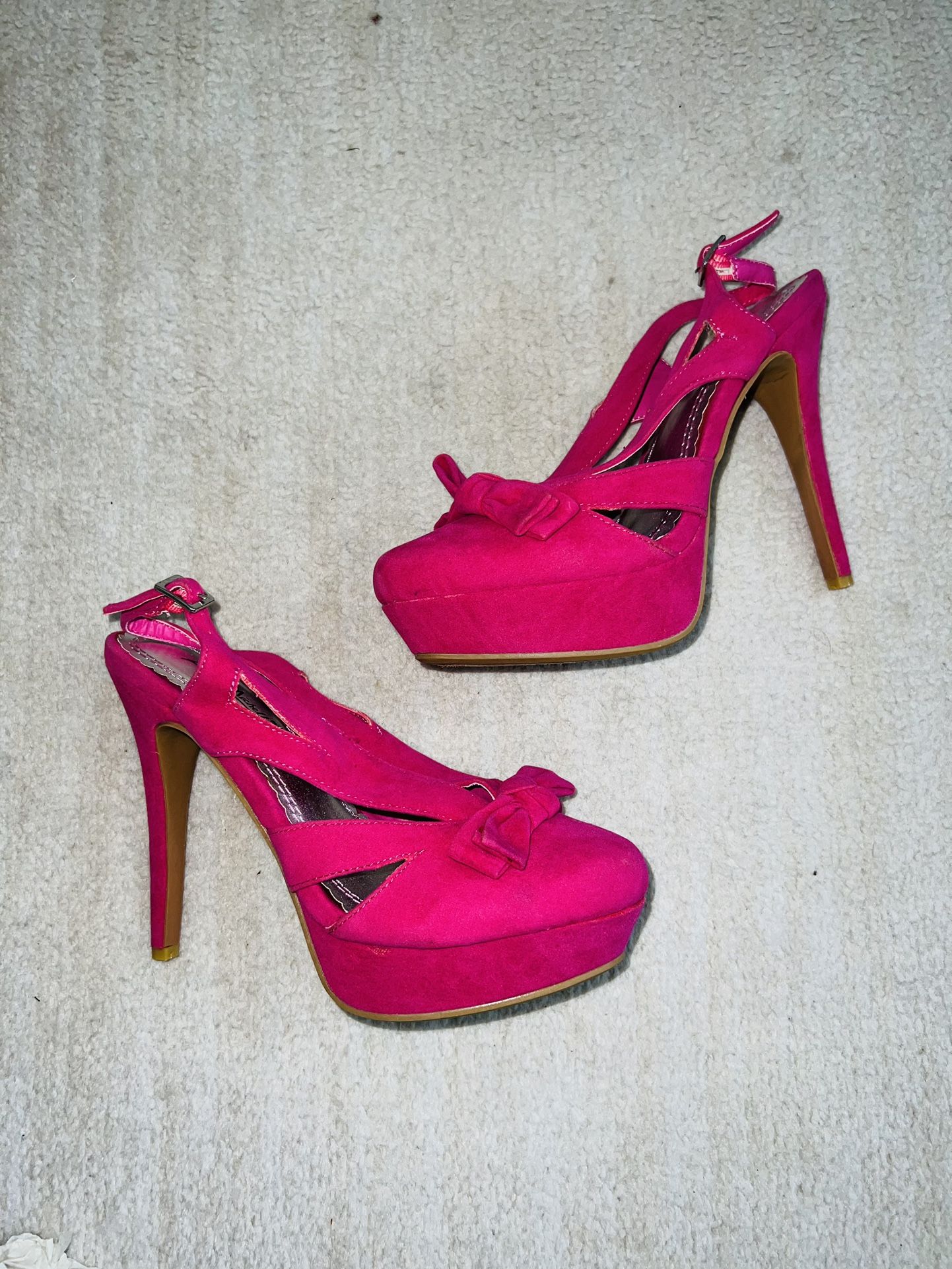 Pink Anne Michelle Heels