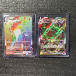Rayquaza VMAX And Lycanroc VMAX
