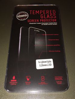 iPhone and Samsung tempered glass 3 for $12