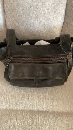 Vintage Fossil leather bag