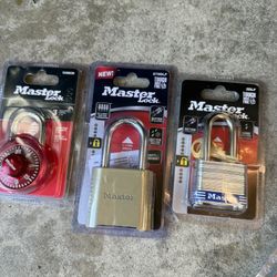Master Locks And Plenty Other Brands $6 Each