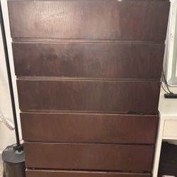 Solid Wood 8-drawer Chest 