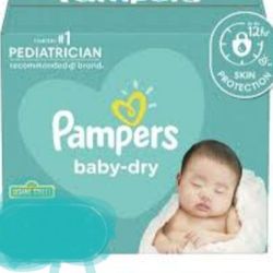 Pampers Diapers, All Kinds & All Sizes Available, As Well As Wipes!!