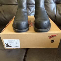 Red Wing Shoes Black Chelsea Pull-On Boots