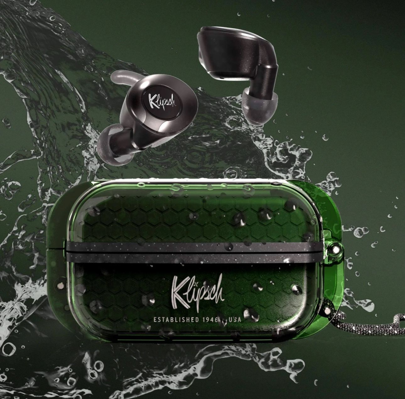 Klipsch T5 II True Wireless Waterproof Sport Earphones