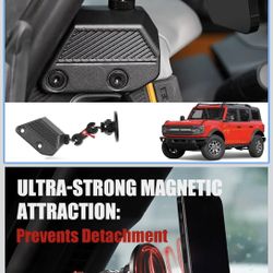 Mabett Magnetic Phone Holder for Ford Bronco 2026 2021-2025, Adjustable Angles 360°Phone Mount for Bronco Accessories