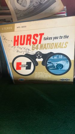 HURST ‘64 Nationals Drags vinyl record